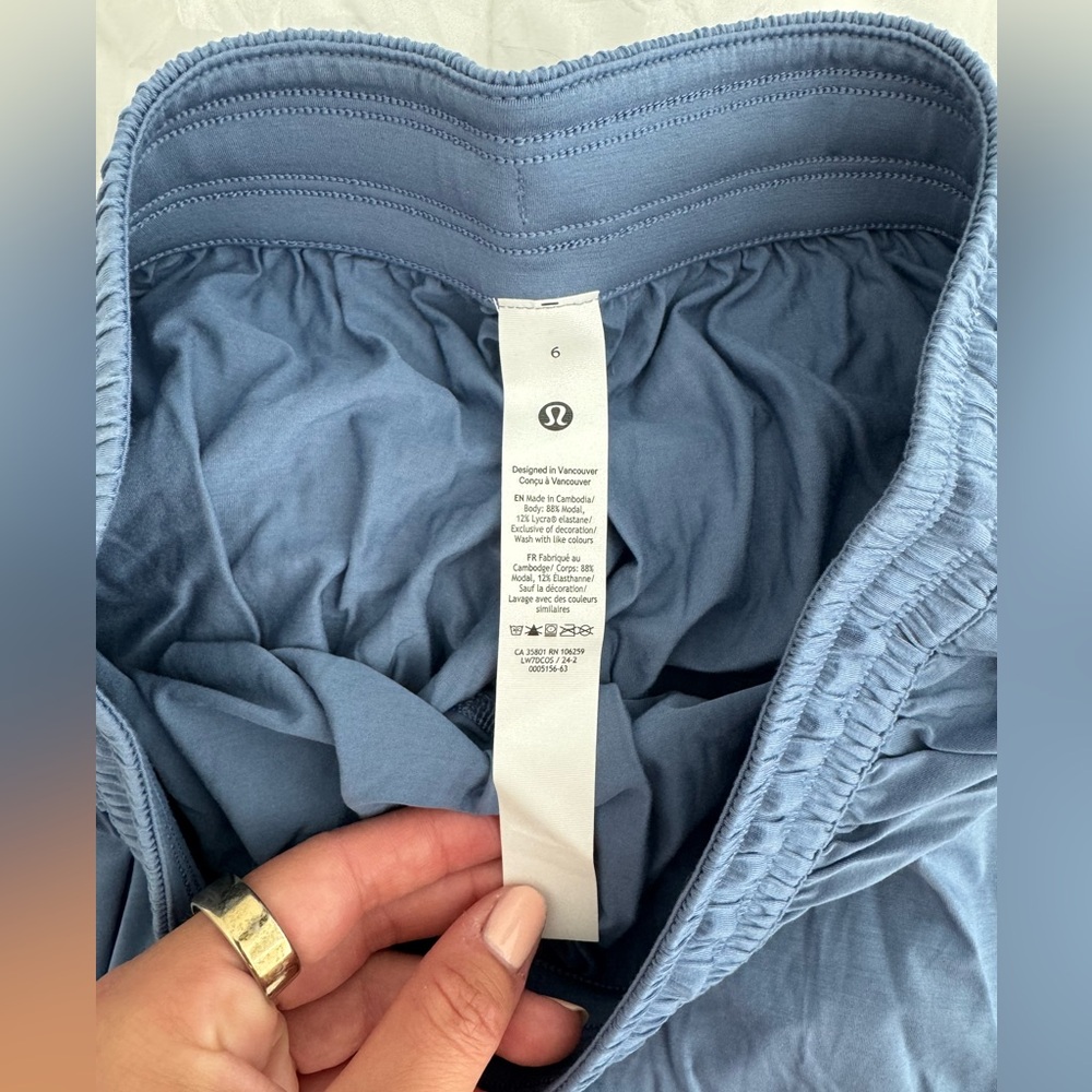 Lululemon Modal High Rise Shorts - Picture 3 of 6